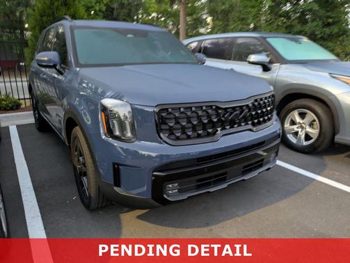 Midnight Lake Blue 2025 Kia Telluride SX Prestige X-Line