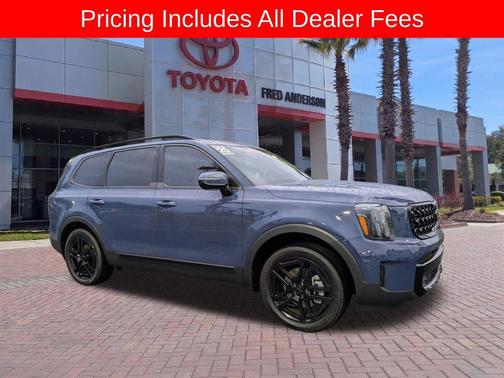 Midnight Lake Blue 2025 Kia Telluride SX Prestige X-Line