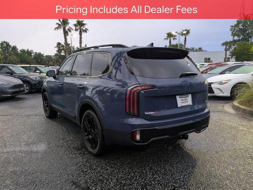 Midnight Lake Blue 2025 Kia Telluride SX Prestige X-Line