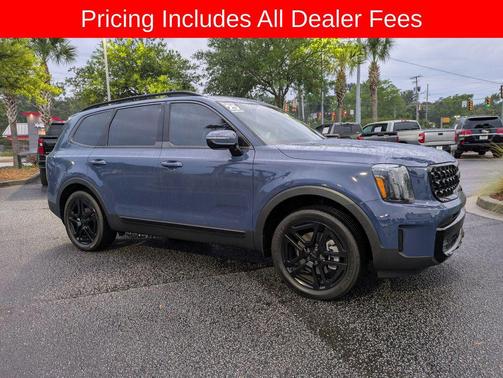 Midnight Lake Blue 2025 Kia Telluride SX Prestige X-Line