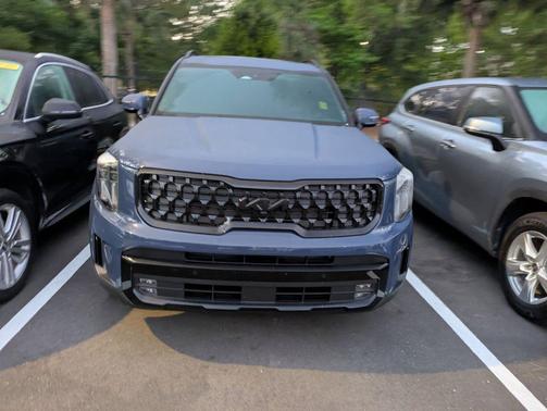 Midnight Lake Blue 2025 Kia Telluride SX Prestige X-Line