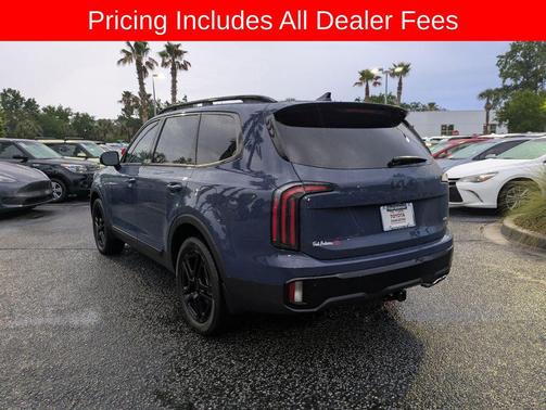 Midnight Lake Blue 2025 Kia Telluride SX Prestige X-Line