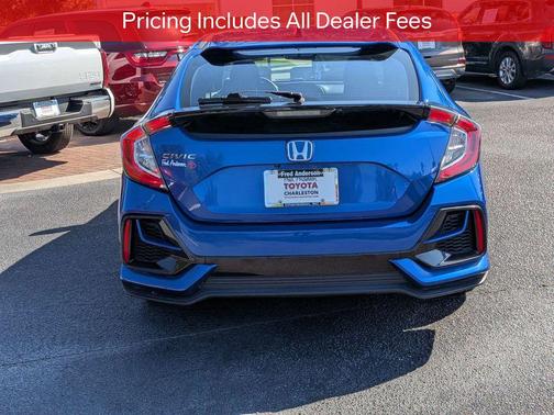 Aegean Blue Metallic 2020 Honda Civic LX