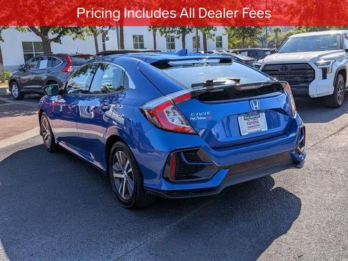 Aegean Blue Metallic 2020 Honda Civic LX