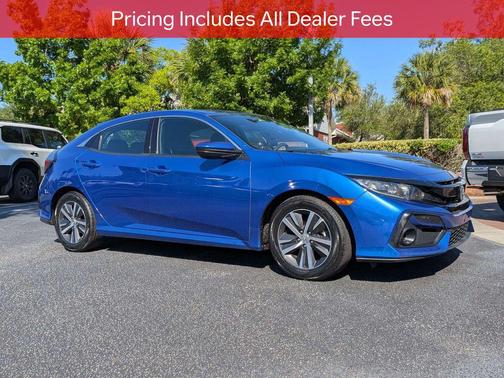 Aegean Blue Metallic 2020 Honda Civic LX