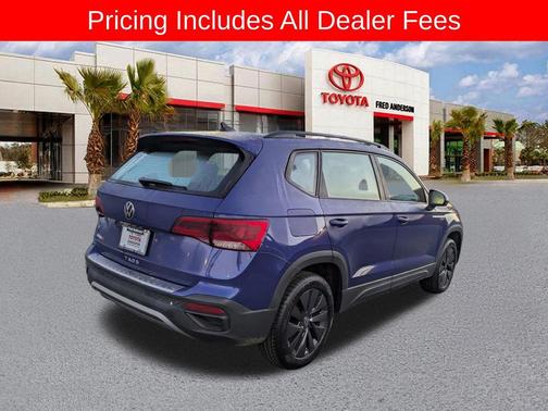 Blue Metallic 2022 Volkswagen Taos 1.5T S