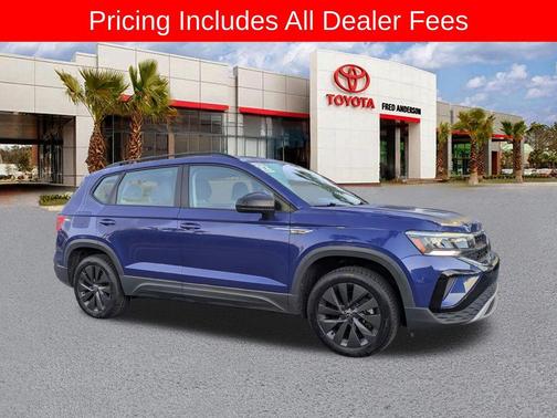 Blue Metallic 2022 Volkswagen Taos 1.5T S
