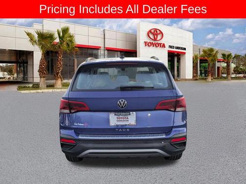 Blue Metallic 2022 Volkswagen Taos 1.5T S