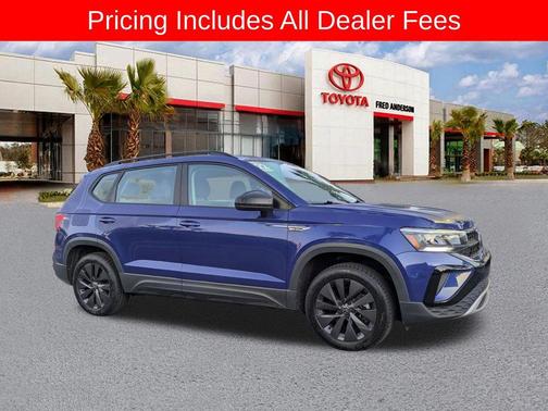 Blue Metallic 2022 Volkswagen Taos 1.5T S