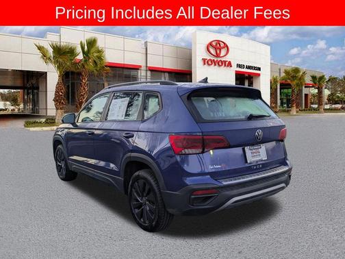 Blue Metallic 2022 Volkswagen Taos 1.5T S