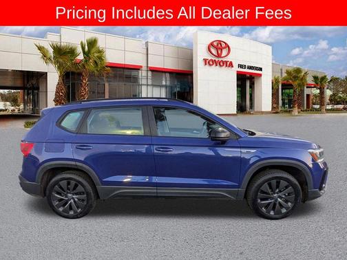 Blue Metallic 2022 Volkswagen Taos 1.5T S