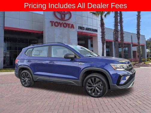 Blue Metallic 2022 Volkswagen Taos 1.5T S