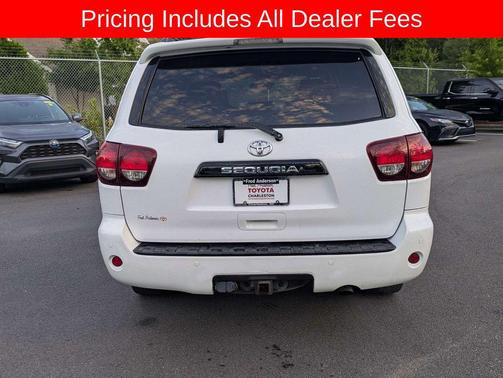 Super White 2018 Toyota Sequoia TRD Sport