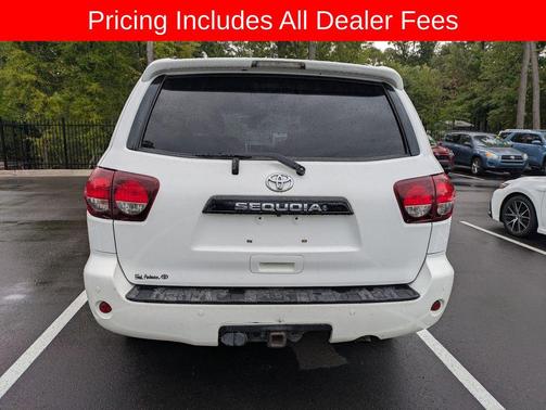 Super White 2018 Toyota Sequoia TRD Sport