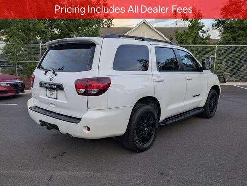 Super White 2018 Toyota Sequoia TRD Sport
