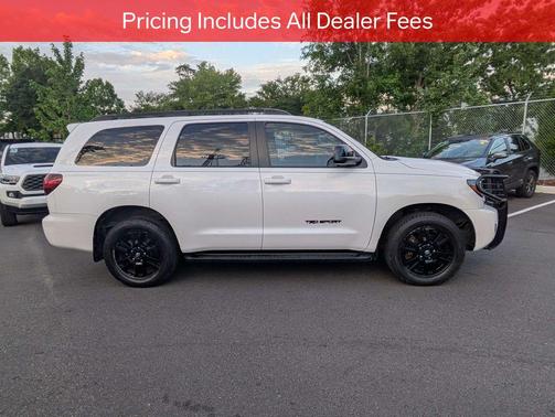 Super White 2018 Toyota Sequoia TRD Sport