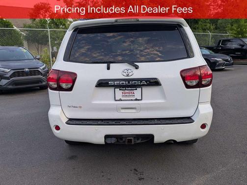 Super White 2018 Toyota Sequoia TRD Sport