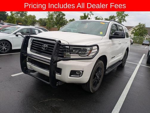 Super White 2018 Toyota Sequoia TRD Sport