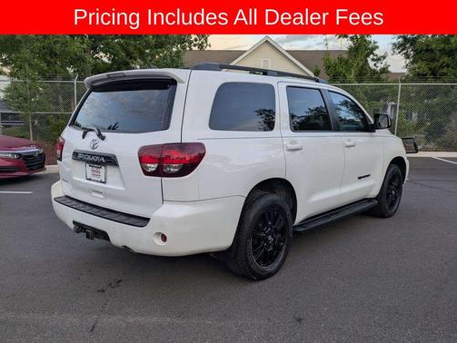 Super White 2018 Toyota Sequoia TRD Sport