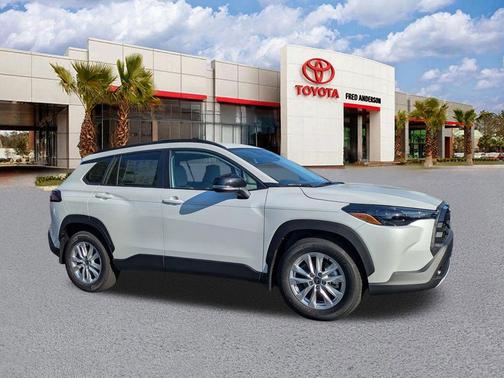 Wind Chill Pearl 2026 Toyota Corolla Cross LE