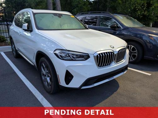 Alpine White 2024 BMW X3 xDrive30i