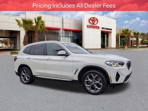 Alpine White 2024 BMW X3 xDrive30i