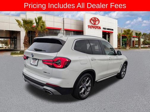 Alpine White 2024 BMW X3 xDrive30i