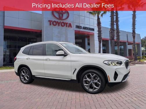 Alpine White 2024 BMW X3 xDrive30i