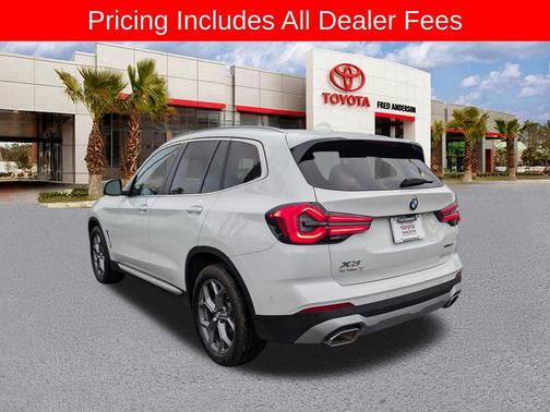 Alpine White 2024 BMW X3 xDrive30i