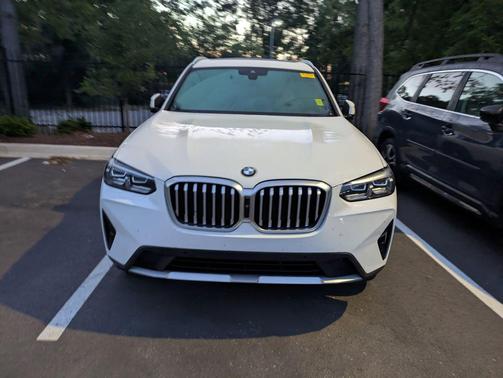 Alpine White 2024 BMW X3 xDrive30i