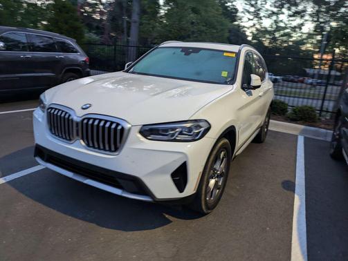 Alpine White 2024 BMW X3 xDrive30i