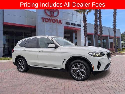 Alpine White 2024 BMW X3 xDrive30i
