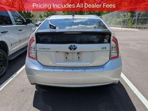 Classic Silver Metallic 2013 Toyota Prius Three