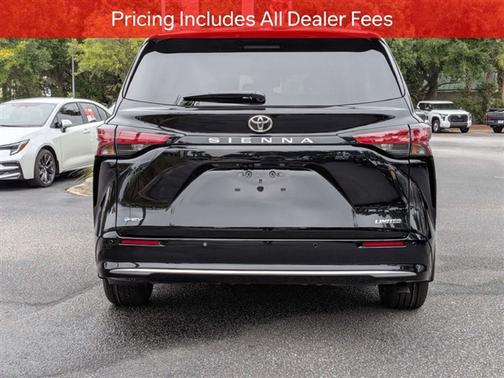 Midnight Black Metallic 2026 Toyota Sienna Limited