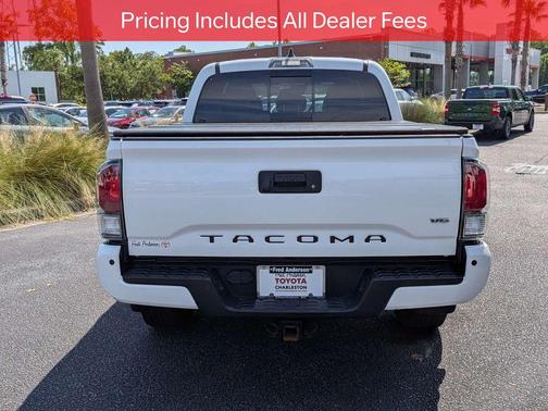 White 2022 Toyota Tacoma Limited