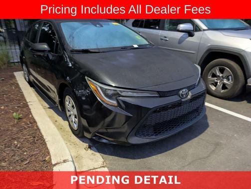 Black Sand Pearl 2020 Toyota Corolla L