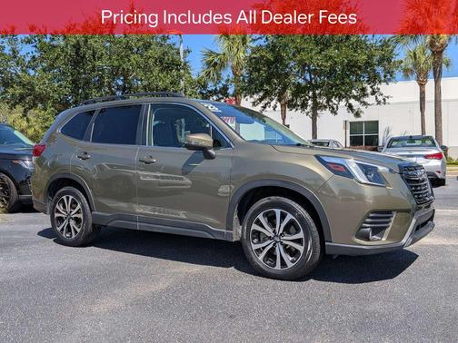 Autumn Green Metallic 2023 Subaru Forester Limited