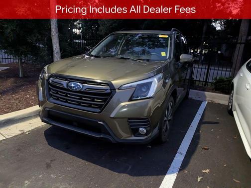 Autumn Green Metallic 2023 Subaru Forester Limited