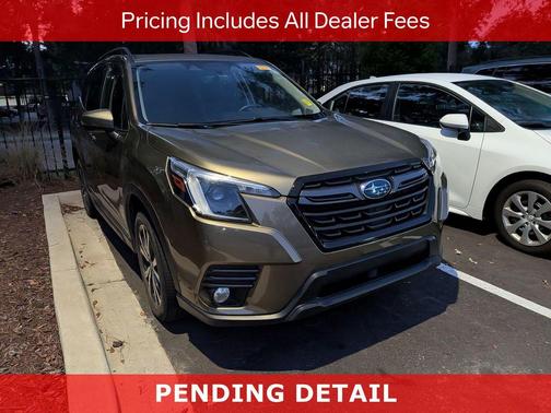 Autumn Green Metallic 2023 Subaru Forester Limited