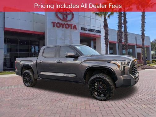 Magnetic Gray Metallic 2024 Toyota Tundra Hybrid Platinum