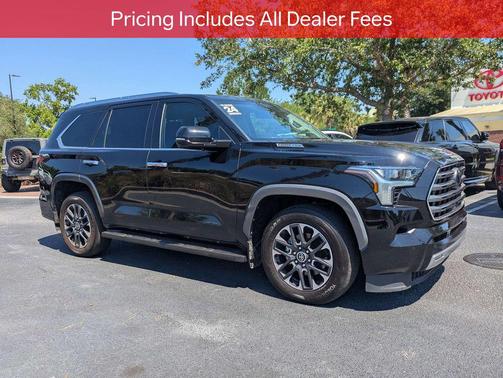 Midnight Black Metallic 2024 Toyota Sequoia Limited