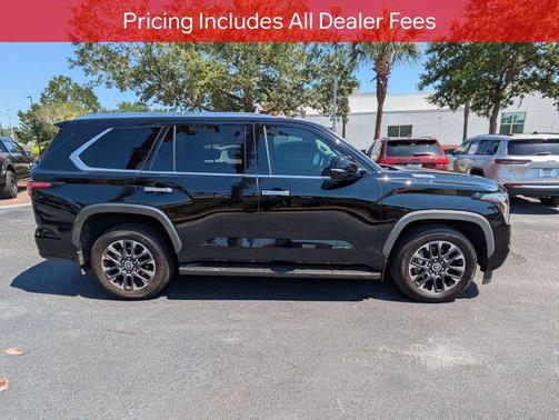 Midnight Black Metallic 2024 Toyota Sequoia Limited
