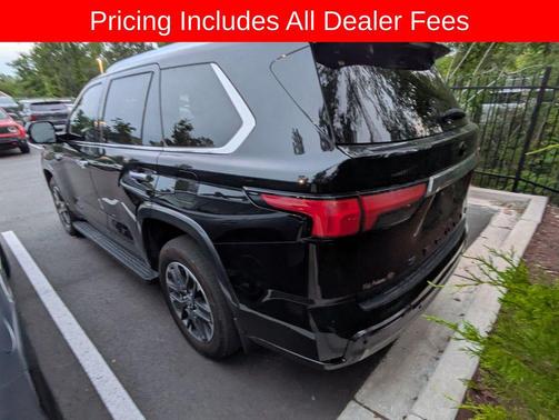 Midnight Black Metallic 2024 Toyota Sequoia Limited
