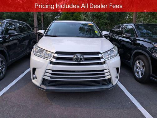 Blizzard Pearl 2019 Toyota Highlander XLE