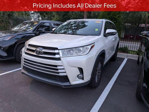 Blizzard Pearl 2019 Toyota Highlander XLE