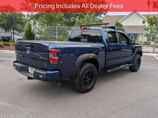 Deep Blue Pearl 2023 Nissan Frontier SV