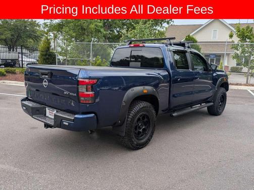 Deep Blue Pearl 2023 Nissan Frontier SV