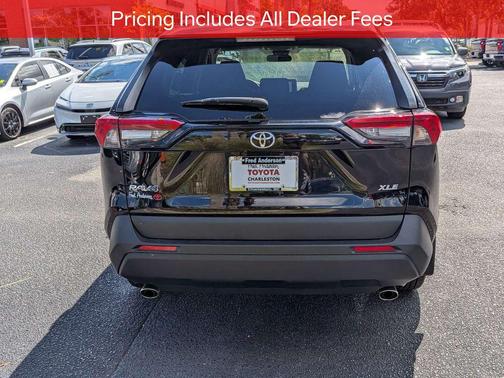 Midnight Black Metallic 2025 Toyota RAV4 XLE