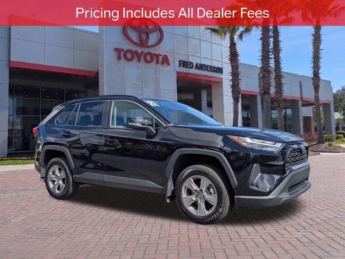 Midnight Black Metallic 2025 Toyota RAV4 XLE