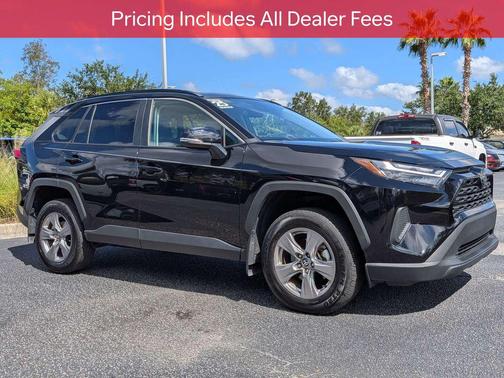 Midnight Black Metallic 2025 Toyota RAV4 XLE